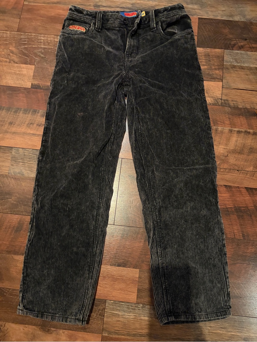 Empyre Ultra Loose Shmutz Corduroy Boys Pants - Black